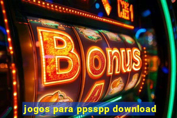 jogos para ppsspp download